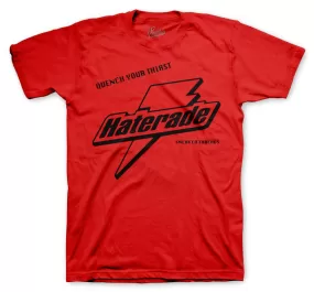 Retro 12 Reverse Flu Shirt - Haterade - Red