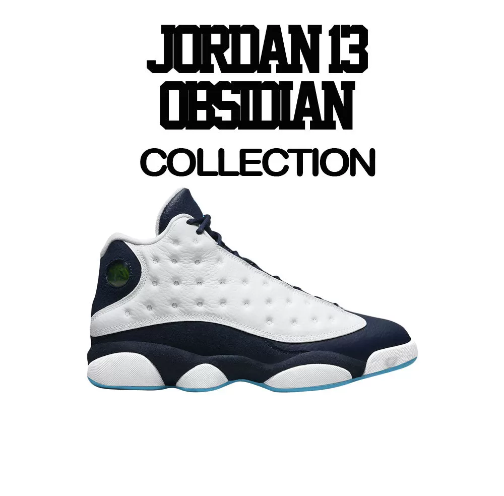 Retro 13 Obsidian Shirt - All Dogs - Navy