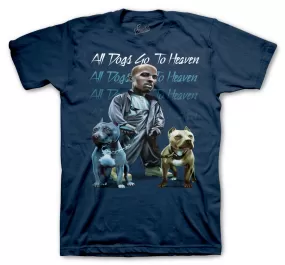 Retro 13 Obsidian Shirt - All Dogs - Navy