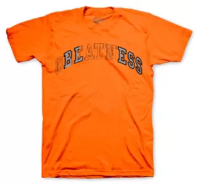 Retro 5 Orange Blaze Shirt - Stitch - Orange