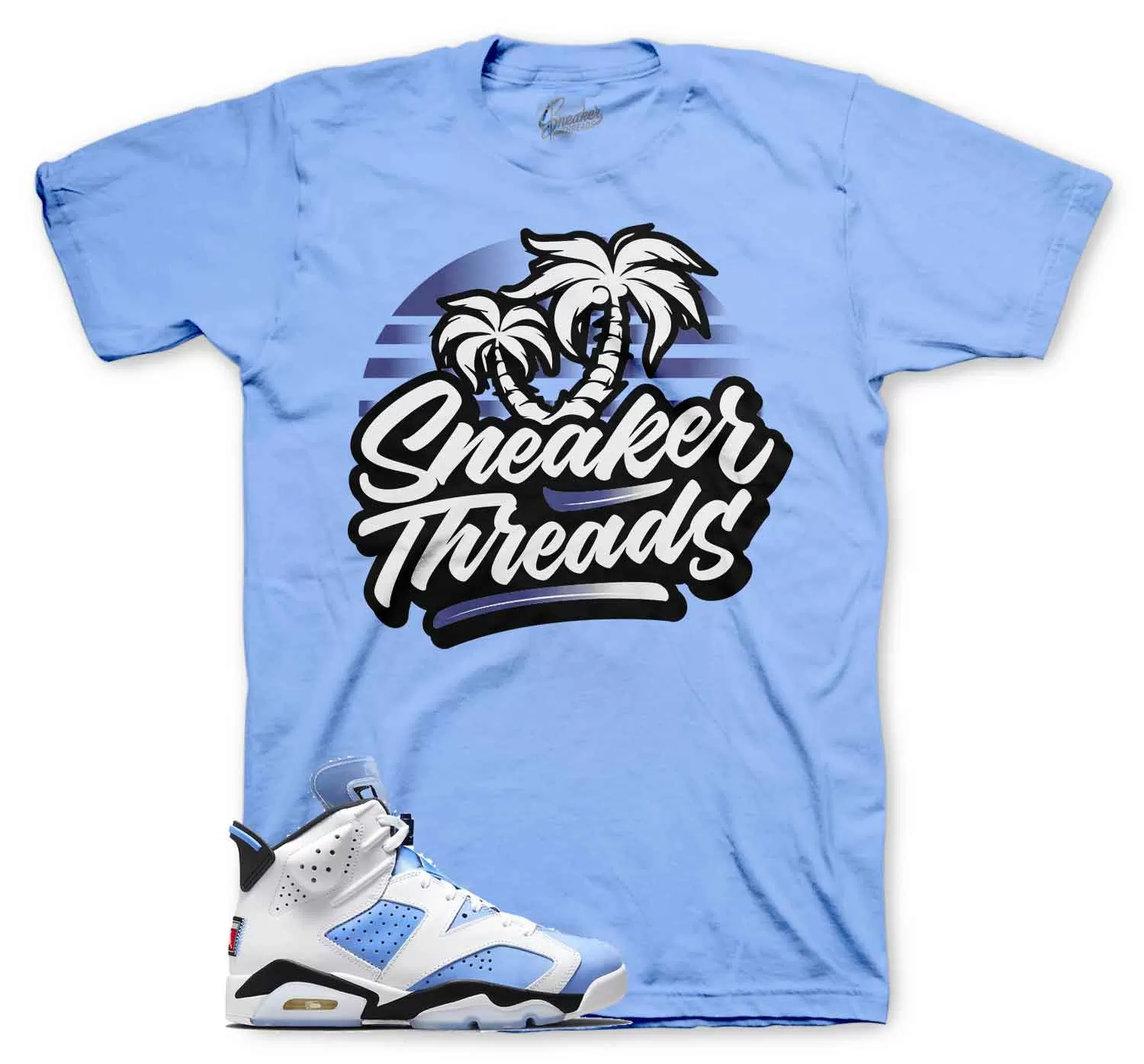 Retro 6 University Blue St Palms Shirt