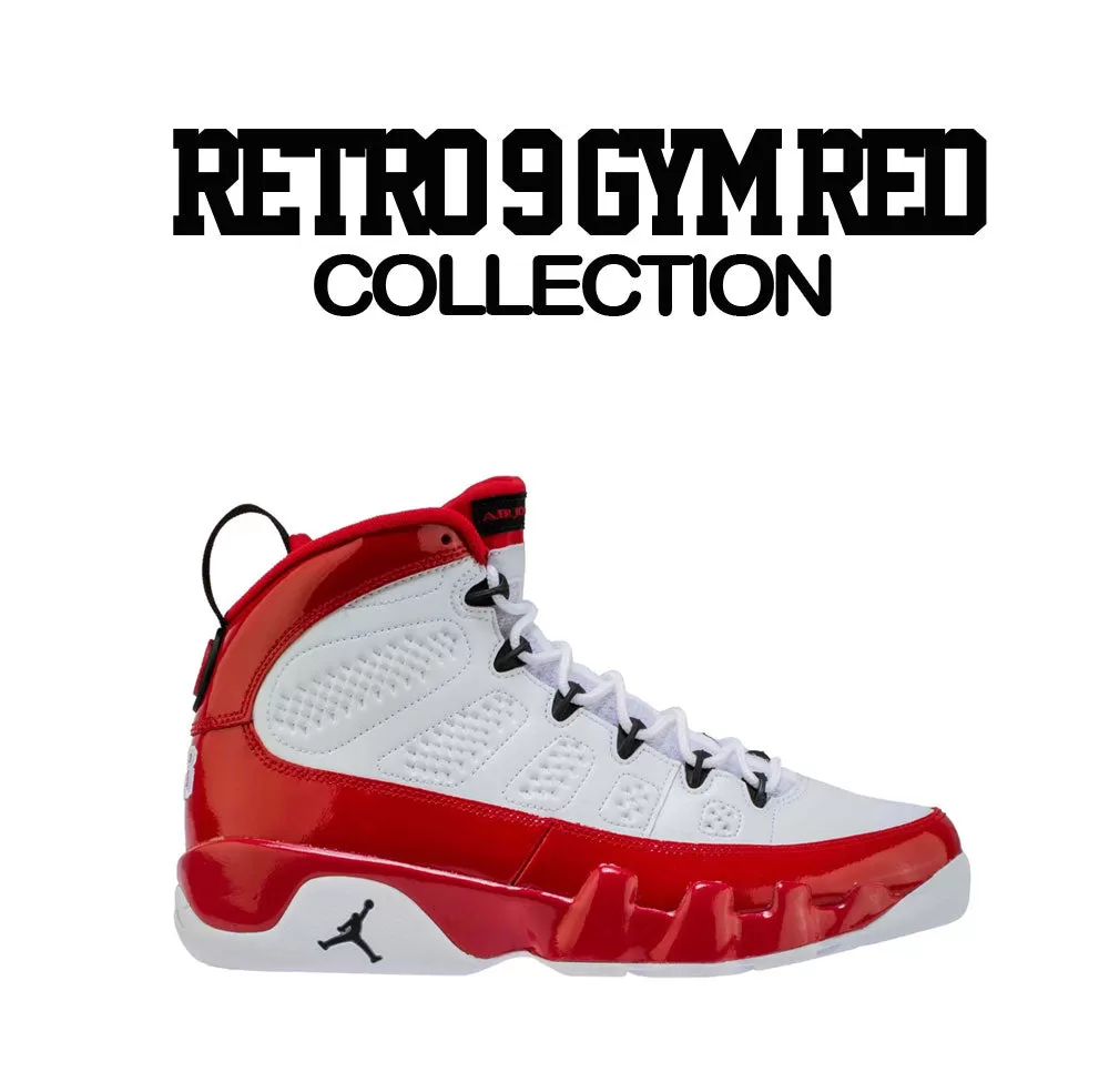 Retro 9 Gym Red Sweater - Prosper - Red