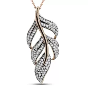 Rose Gold Diamond Eternal Pendant