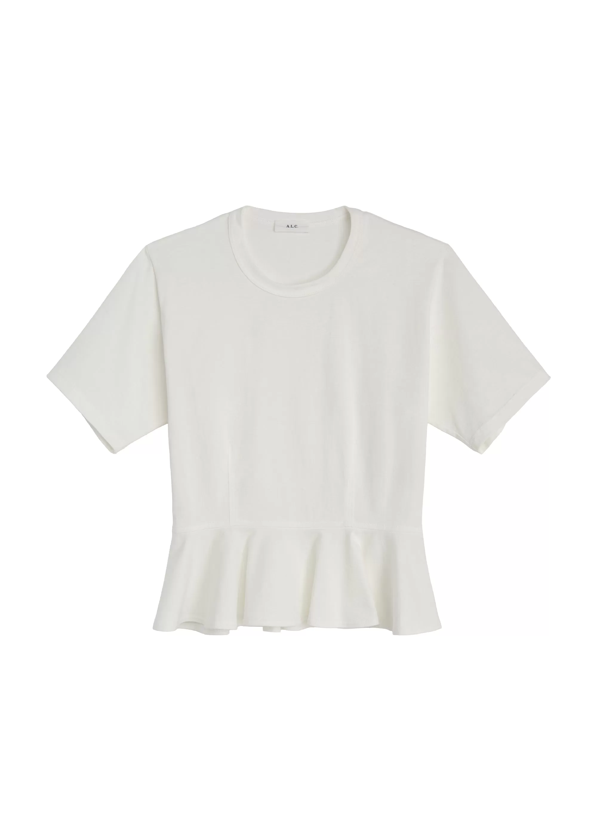 Roxy Cotton Peplum Tee