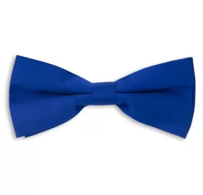 Royal Blue Plain Skinny Bow Tie