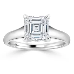 Sara - Platinum - Asscher