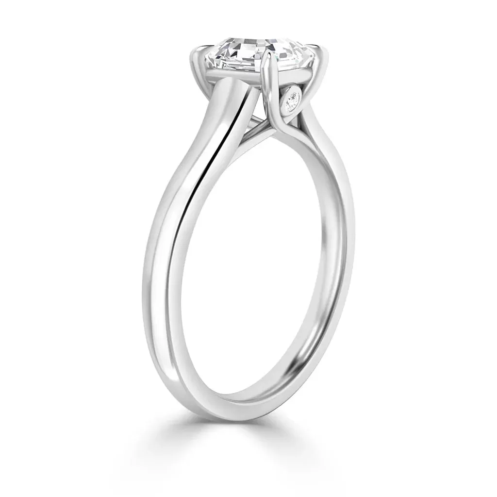 Sara - Platinum - Asscher