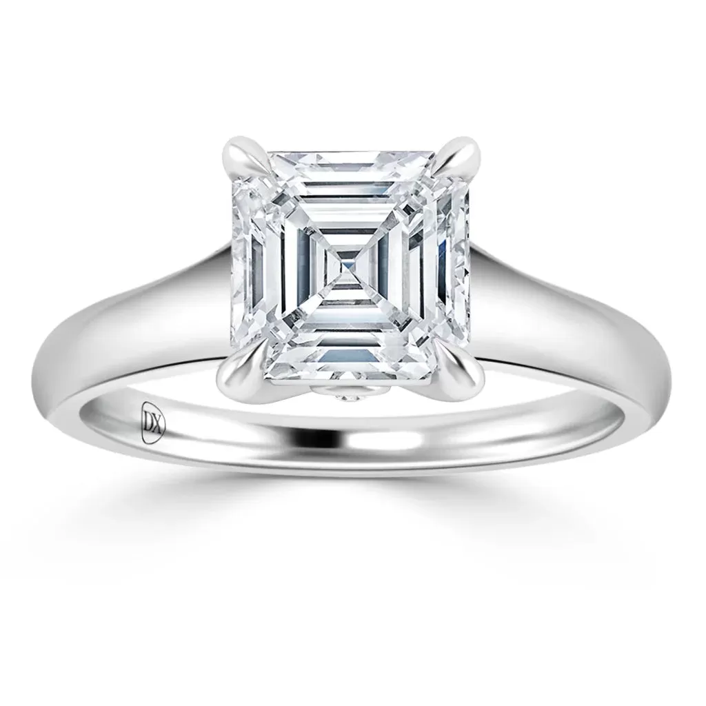 Sara - Platinum - Asscher