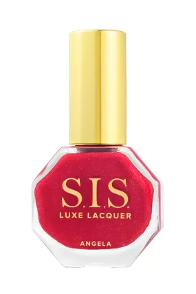 S.I.S LUXE LACQUER - ANGELA - RED