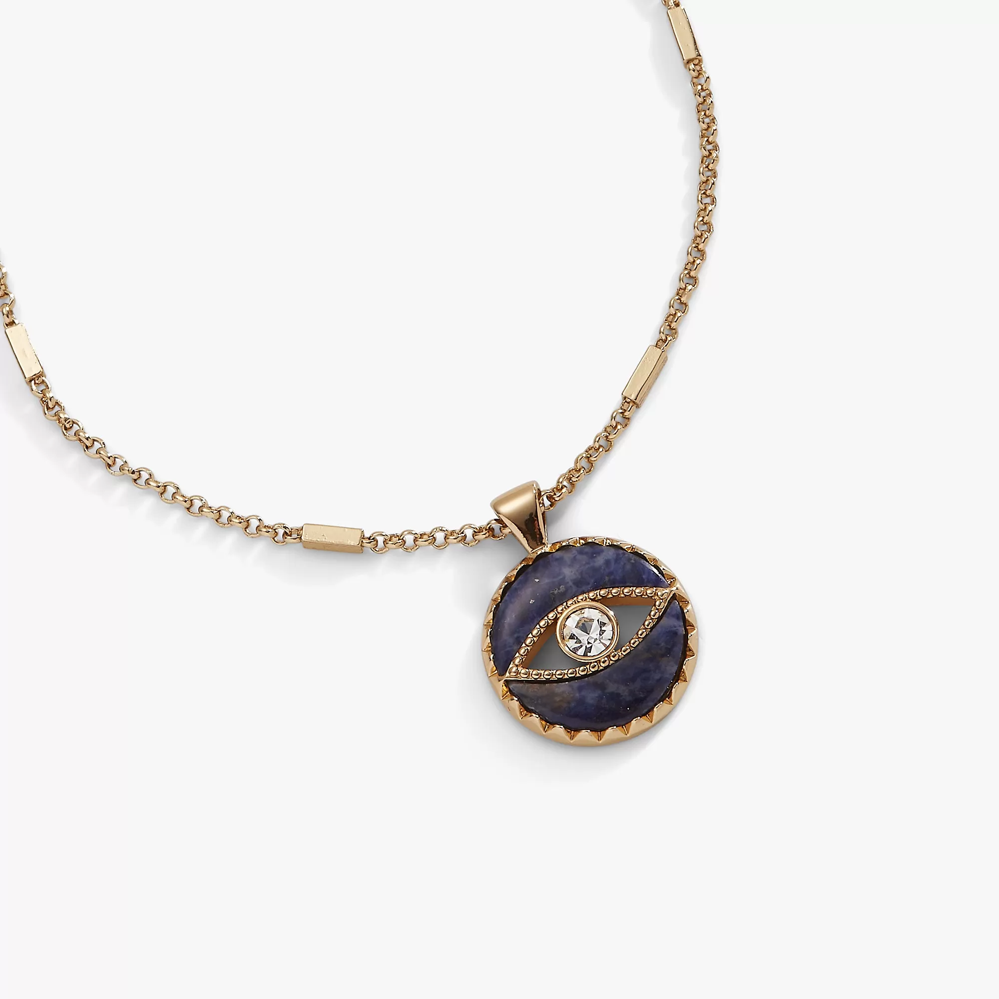 Sodalite Evil Eye Necklace