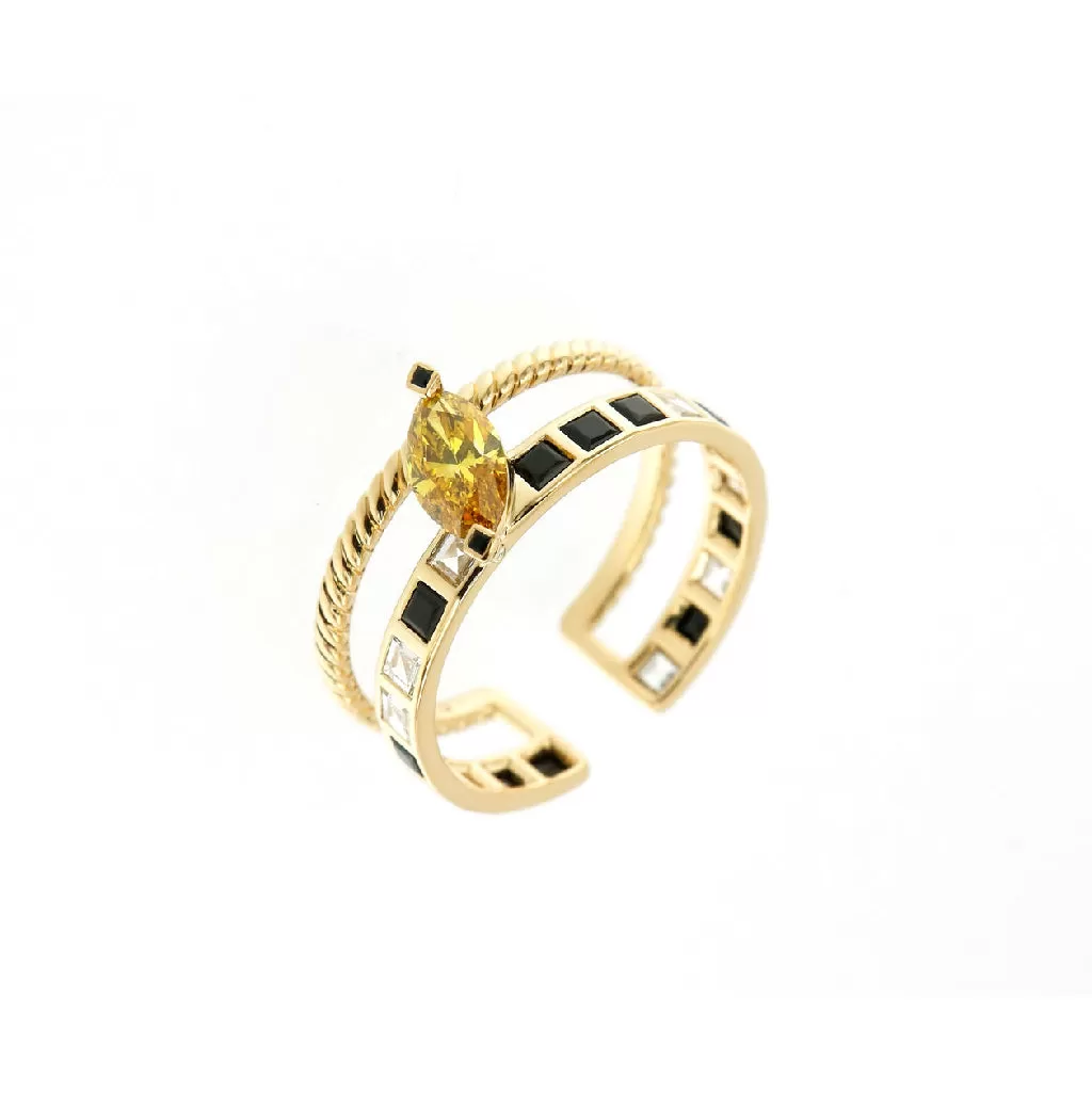 Solar Fine Jupiter Stack Ring