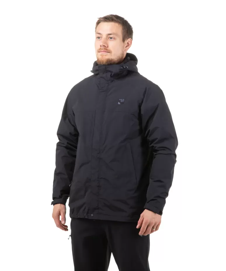 Sprayway Men's Santiago Interactive Waterproof Jacket (Black)