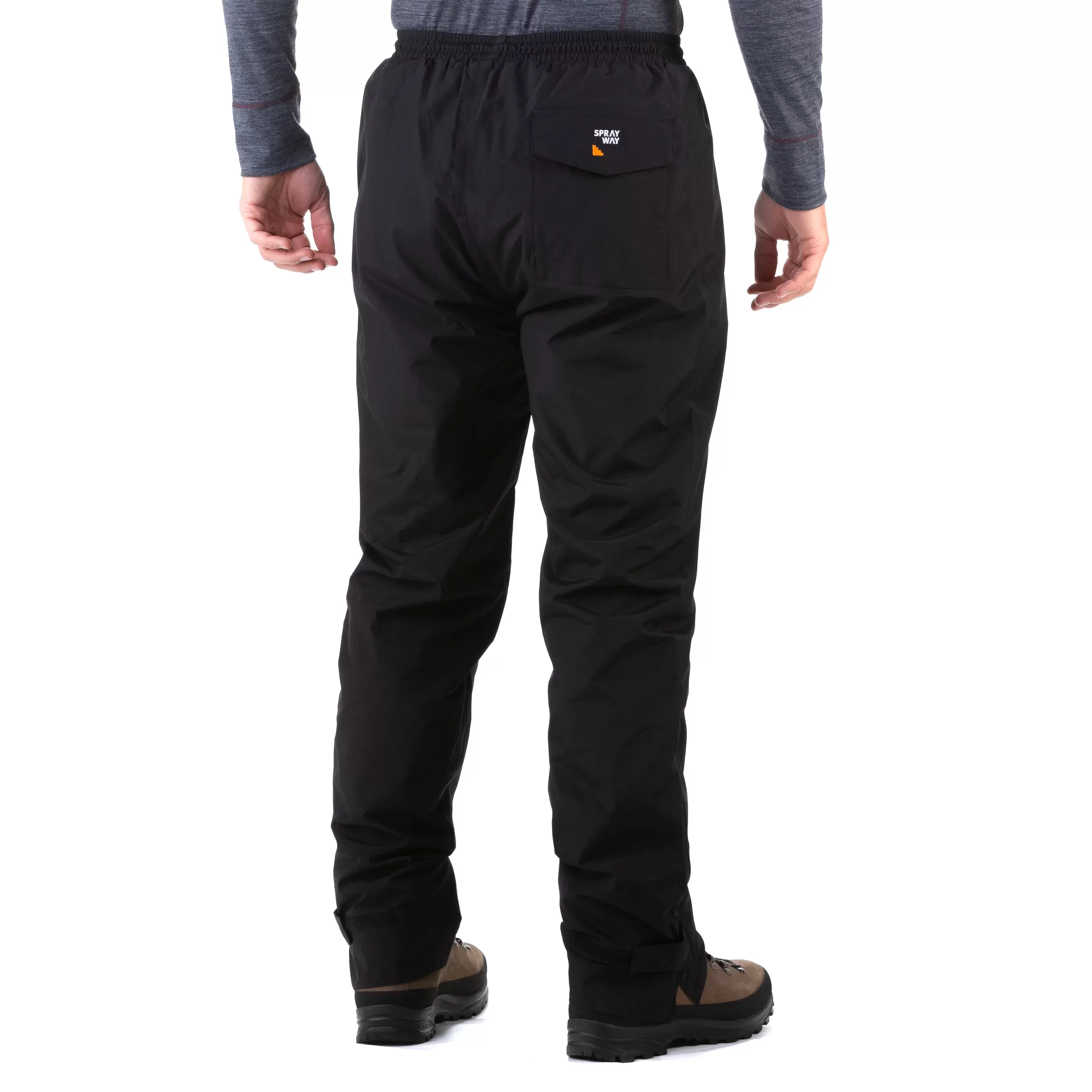 Sprayway Men's Santiago Rain Trousers (Black)