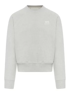 Stretch cotton sweatshirt