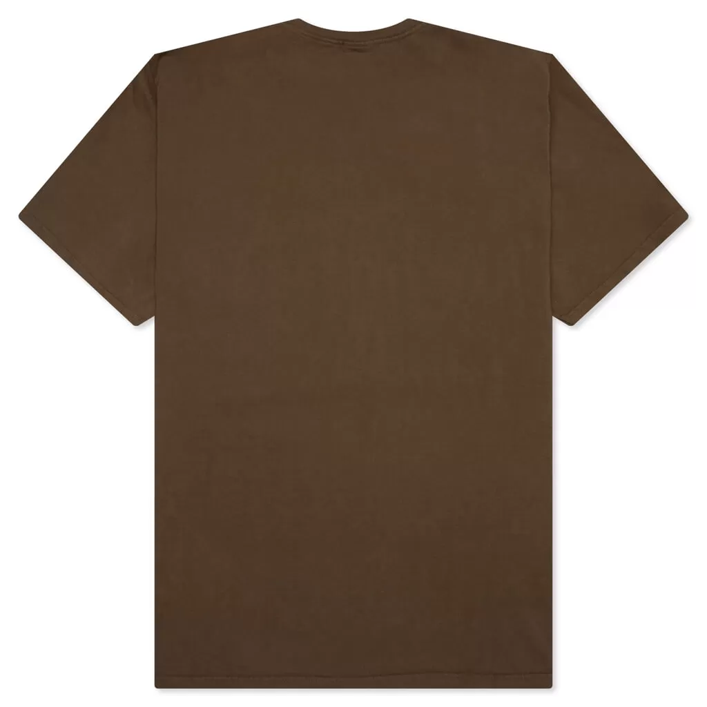 Stussy International Pigment Dyed Tee - Brown