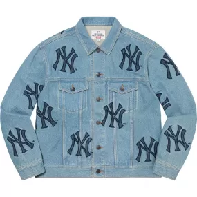 SUPREME NEW YORK YANKEES DENIM TR-BLUE