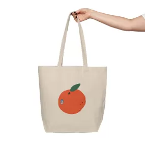 Sweet Orange Canvas Tote