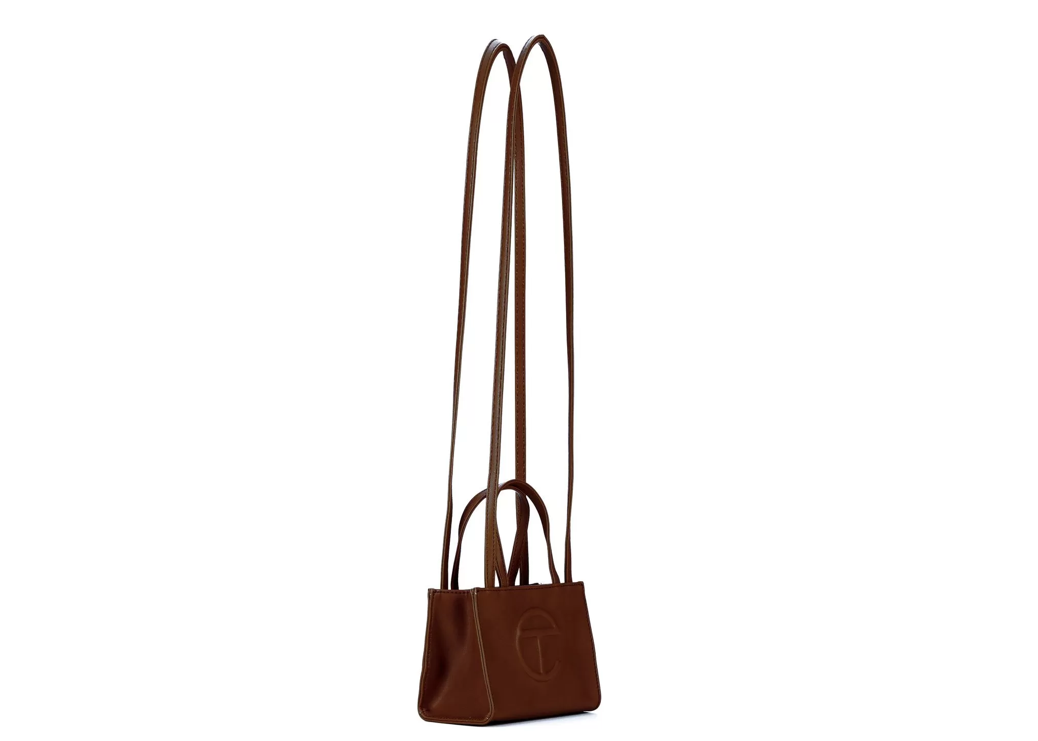 Telfar Shopping Bag Small Chocolate