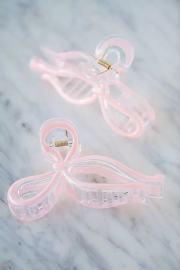 The Lacy Clip in Light Pink