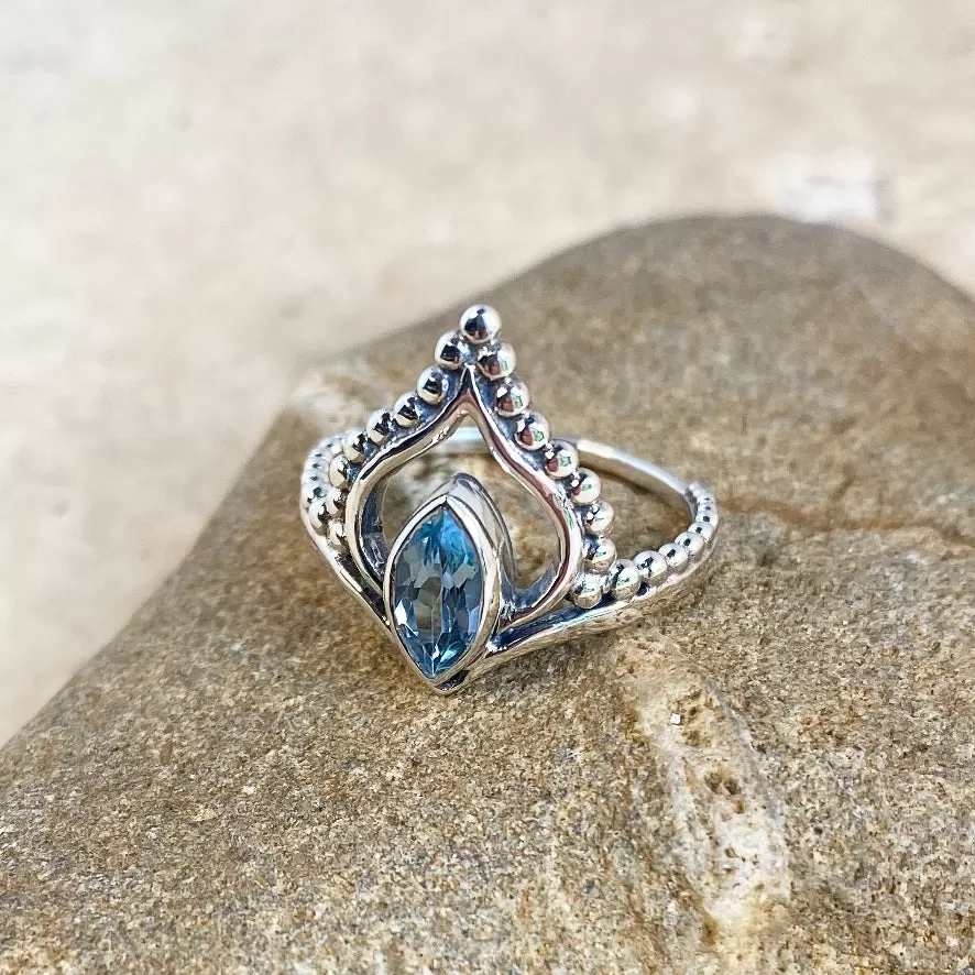 Topaz Marquise Aria Ring