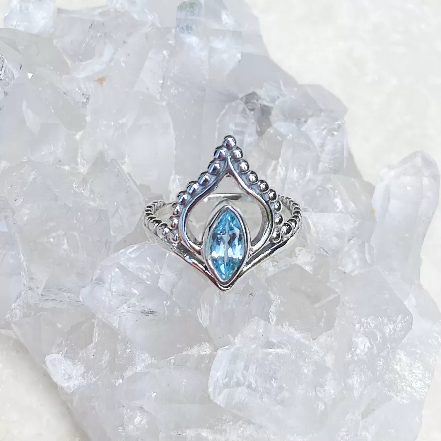 Topaz Marquise Aria Ring