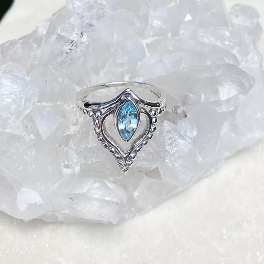 Topaz Marquise Aria Ring