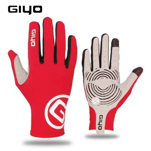 Touch Screen Long Full Fingers Gel Sports Cycling Gloves Women Men Bicycle Gloves Mtb Road Bike Riding Racing Gloves