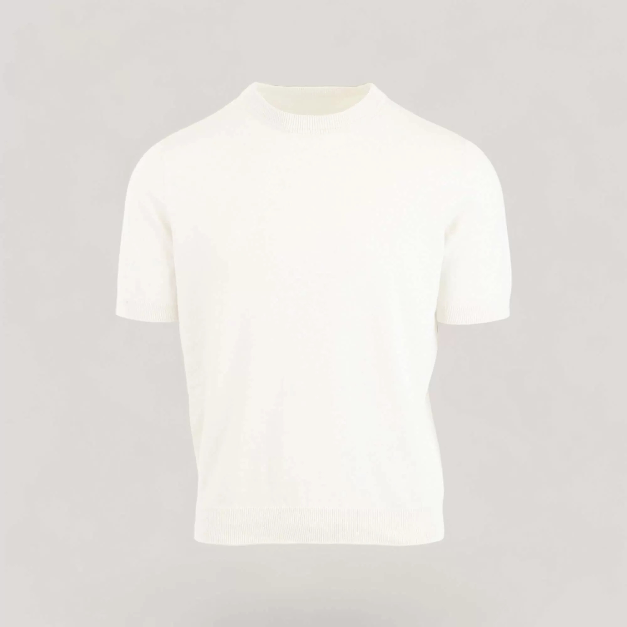 TULLY | Egyptian Cotton Short Sleeve Crewneck Sweater