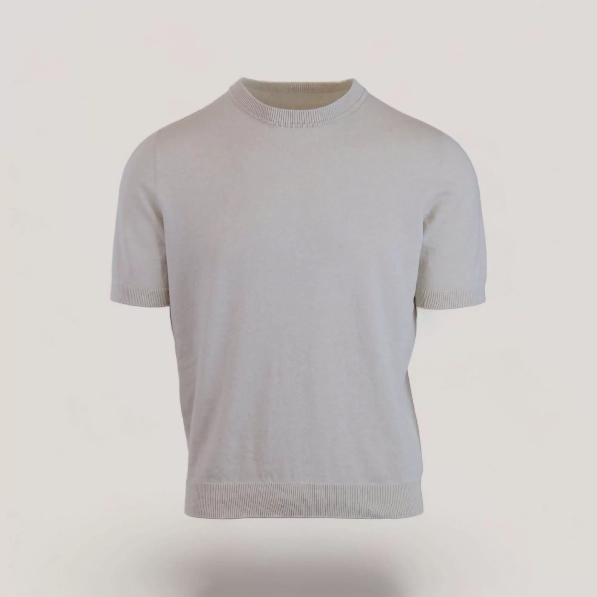 TULLY | Egyptian Cotton Short Sleeve Crewneck Sweater