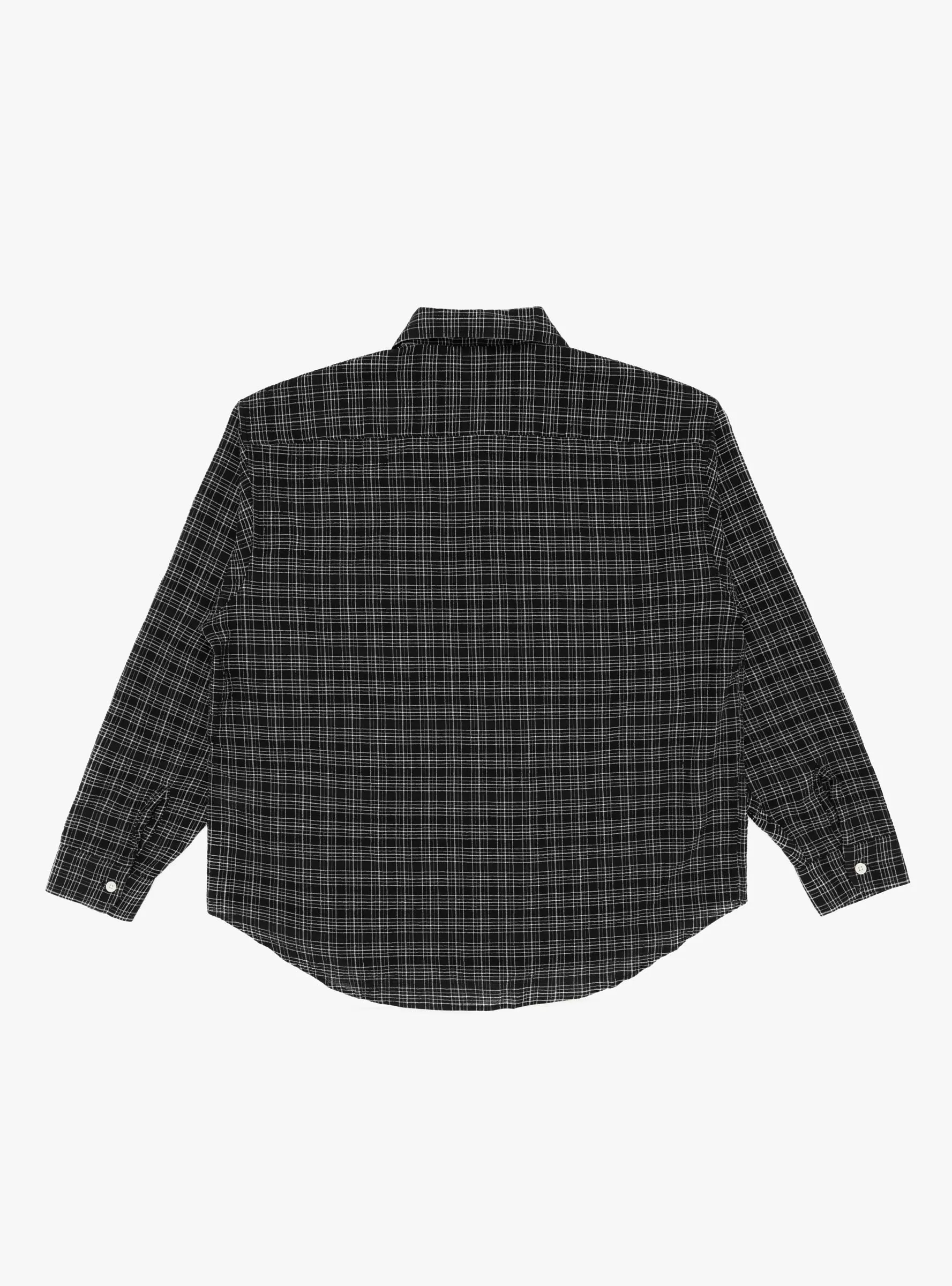 Vacation Shirt Black Check