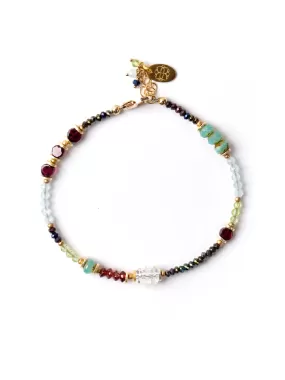 Vineyard Stone Collage Bracelet by Anne Vaughan