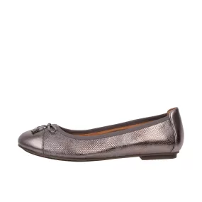 Vionic Womens Minna Ballet Flat Pewter