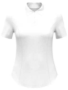 Womens Heather Golf Polo