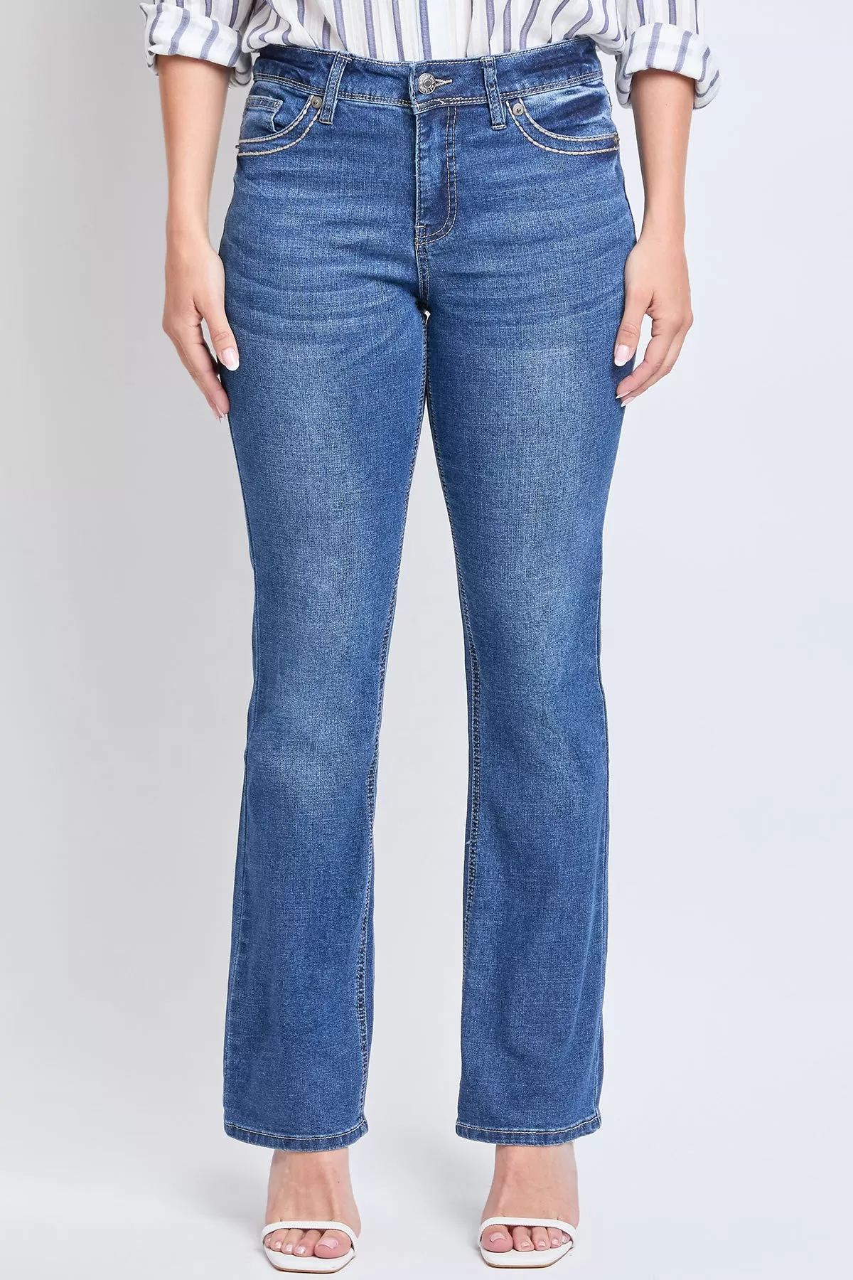 Women's High Rise Bootcut Cargo Jean