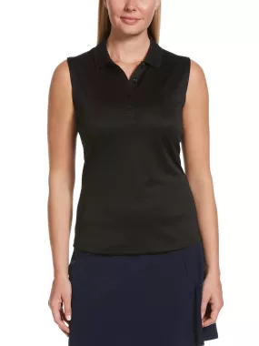 Womens Opti Dri Sleeveless Polo