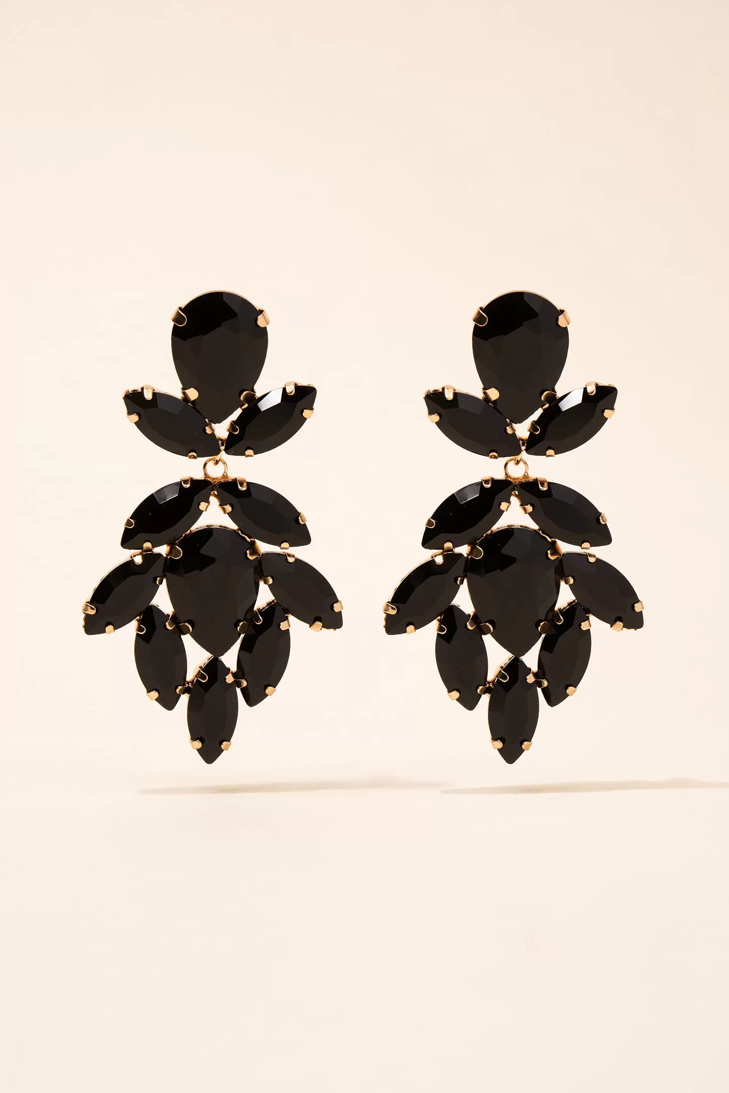 Wren Stone Flower Drop Earrings