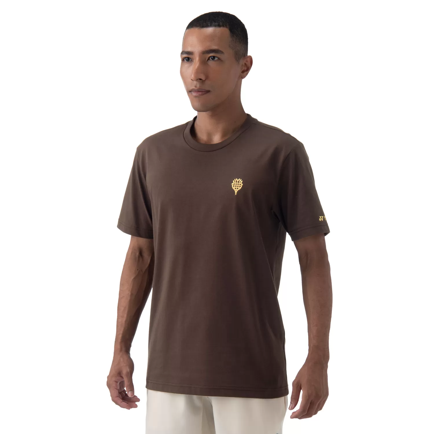 Yonex Nature Series Fashion Shirt 16702NEX Earth Brown MEN'S