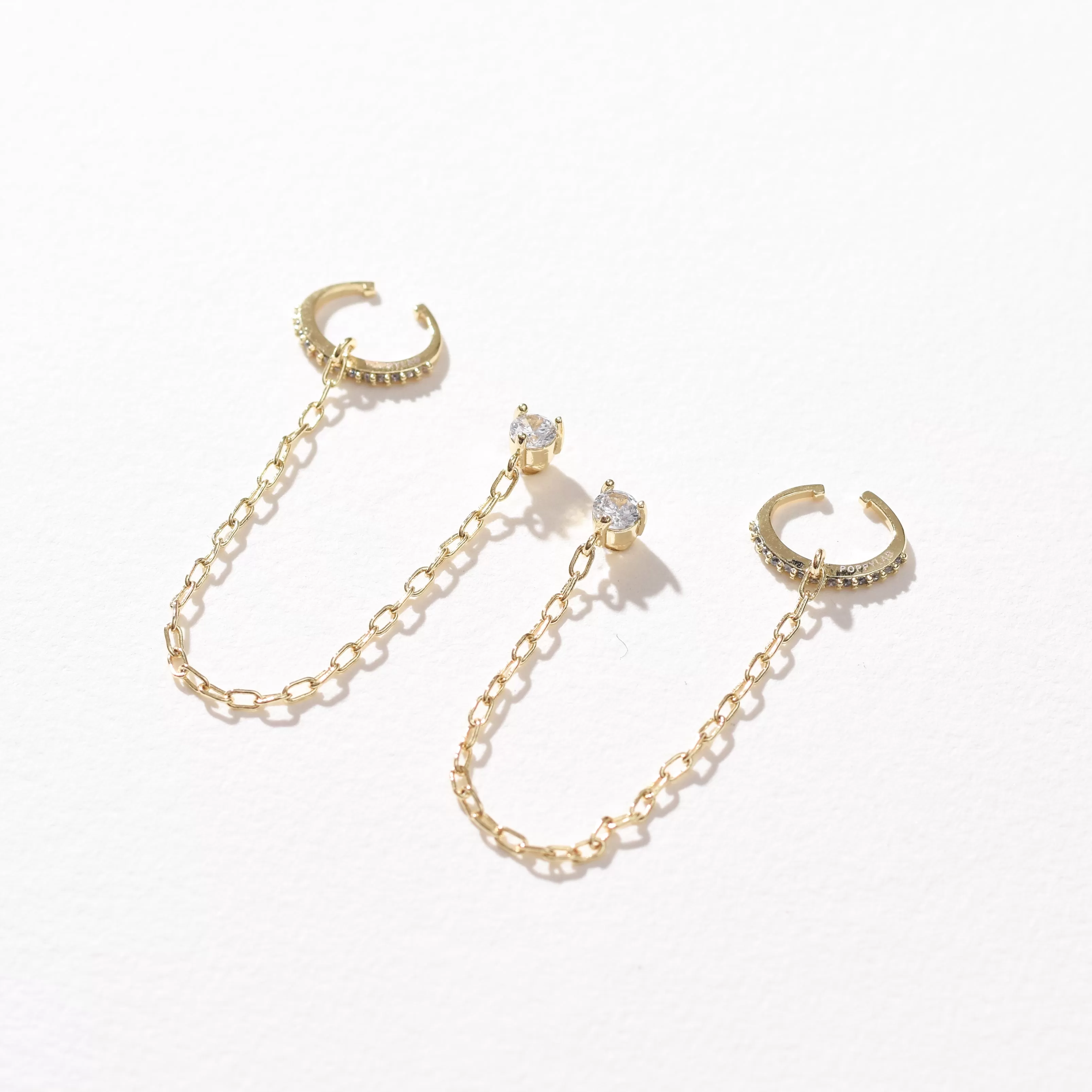 Zeta Cuff Stud | Gold